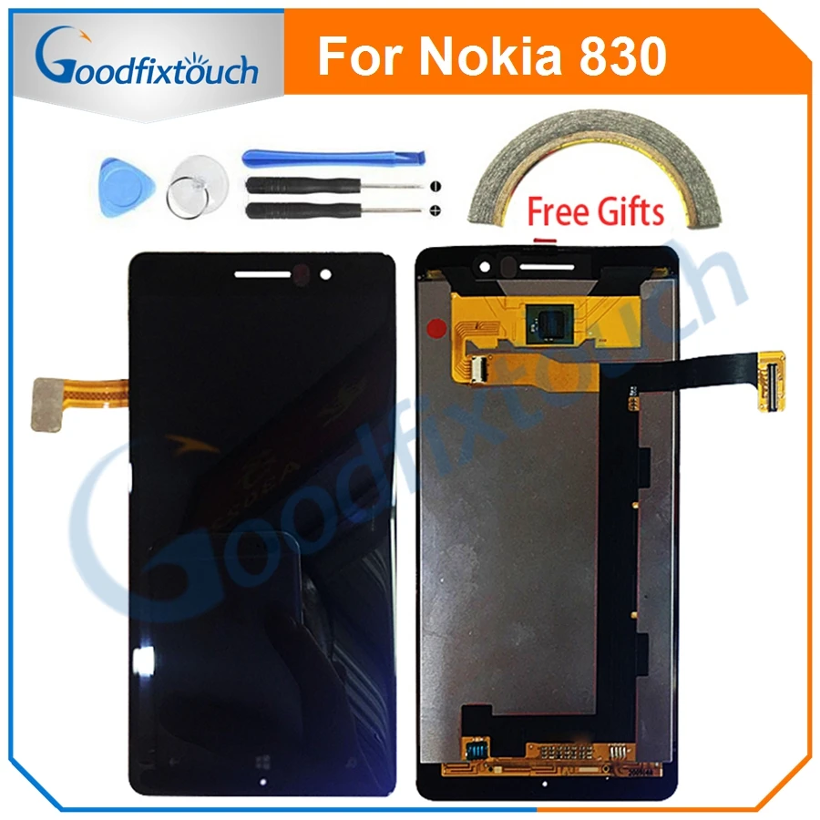 ЖК экран для Nokia Lumia 830 N830 дисплей с сенсорным экраном дигитайзер в сборе запасные