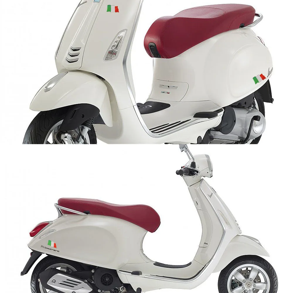 3D наклейки на бак мотоцикла Италия флаг полимерные чехол для Aprilia Ducati Vespa GTS GTV 250 300