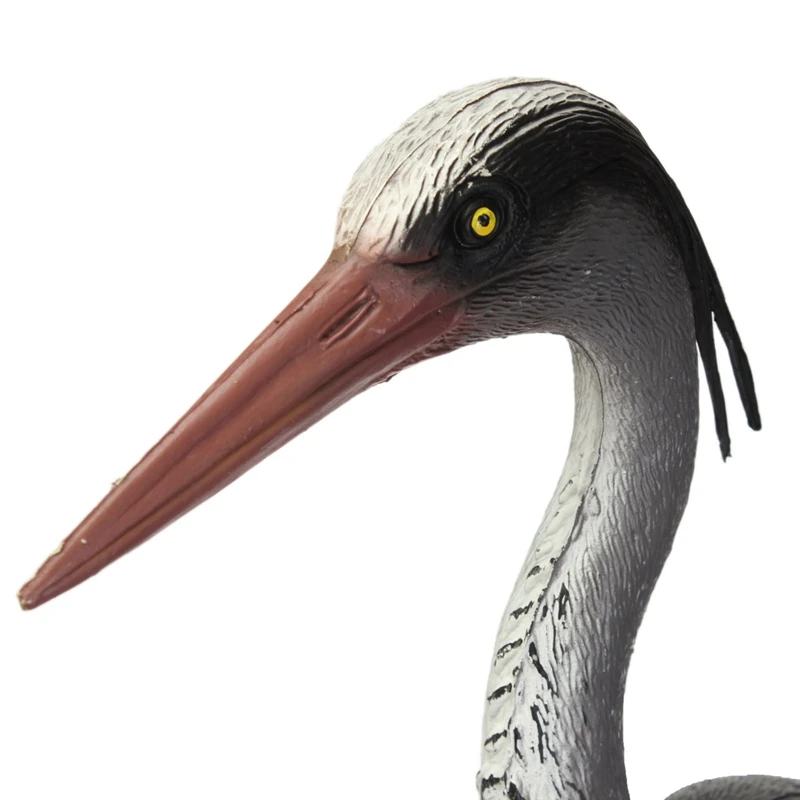 Большой приманка KiWarm скульптуры Heron Egret садовые украшения птичий Садок пруд для