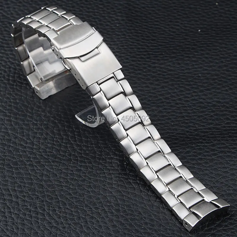 21 мм нержавеющая сталь ремешки для часов Замена EF521 ремешок Casio Часы браслет