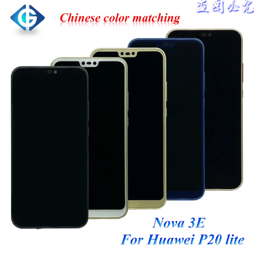2280*1080 ЖК дисплей с рамкой для huawei P20 Lite экран ANE LX1 LX3 Nova 3E Бесплатная