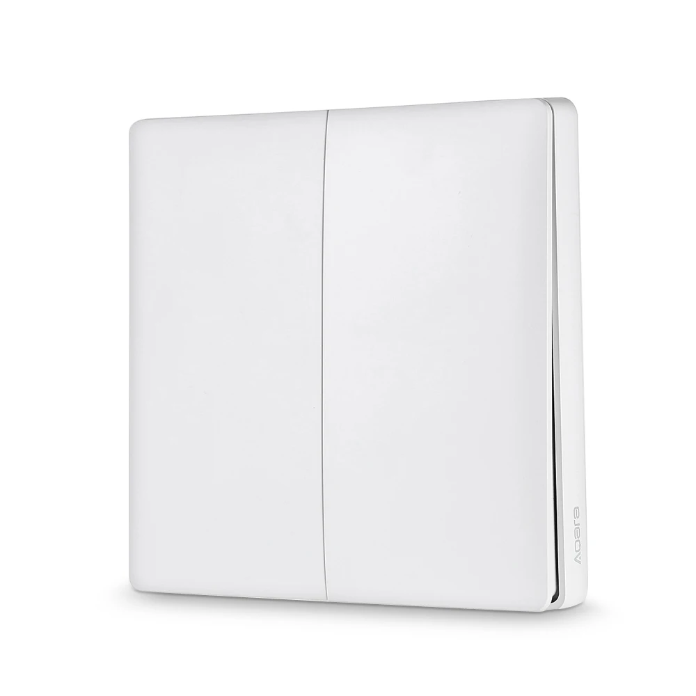 Xiaomi Aqara Smart Light Control Fire Wire And Zero Line Double Key Version Remote | Электроника