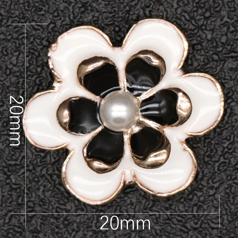 10Pcs Sewing Accessories Hair Scrapbooking Craft Decorative Button Rhinestone Flower Buttons DIT Baby | Дом и сад