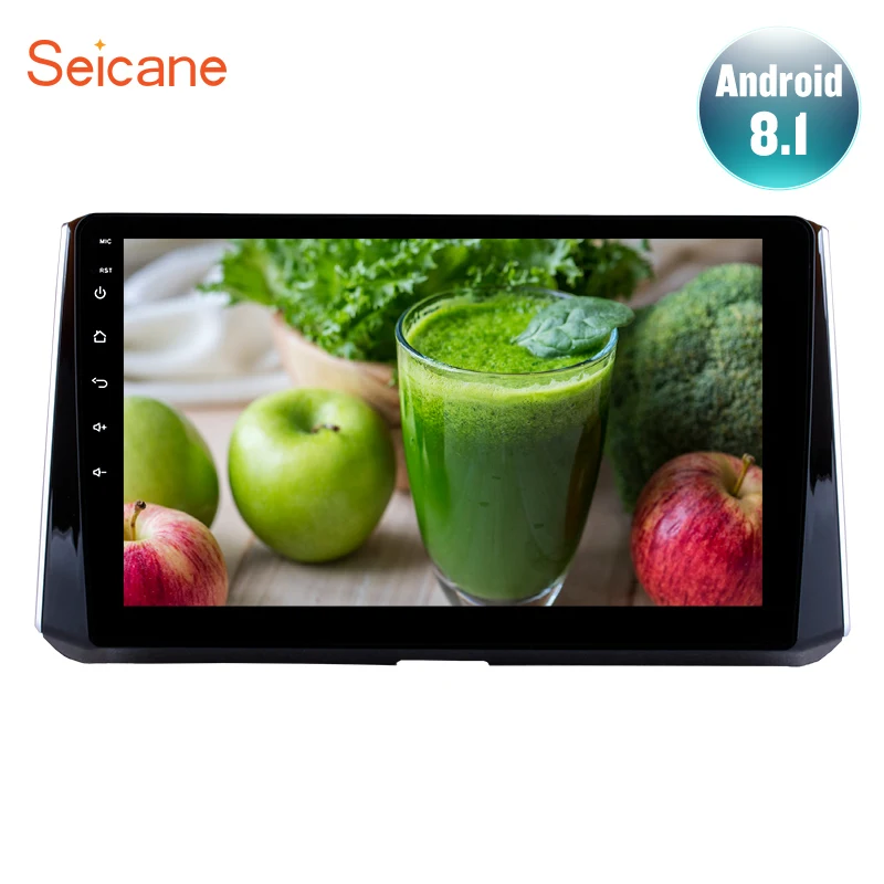Автомобильный мультимедийный плеер Seicane Android 8 1 10 дюйма 2Din GPS навигация Mirror Link USB
