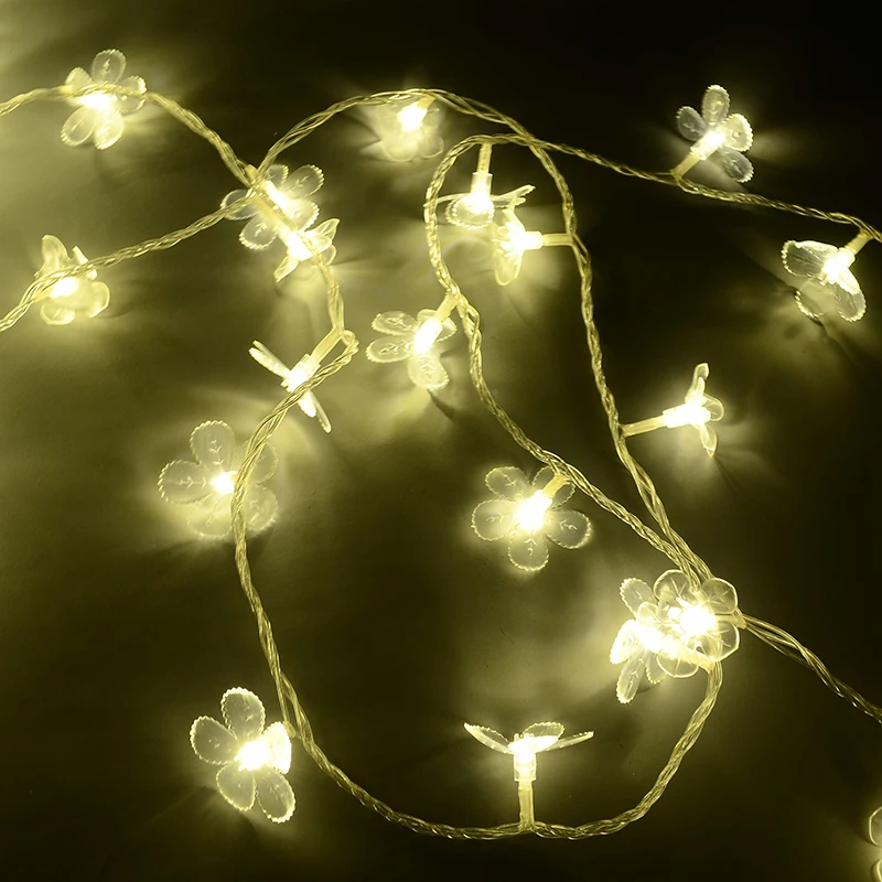 32 8 футов Сакура LED ПВХ свет шнура Открытый водонепроницаемый IP46 украшение дома