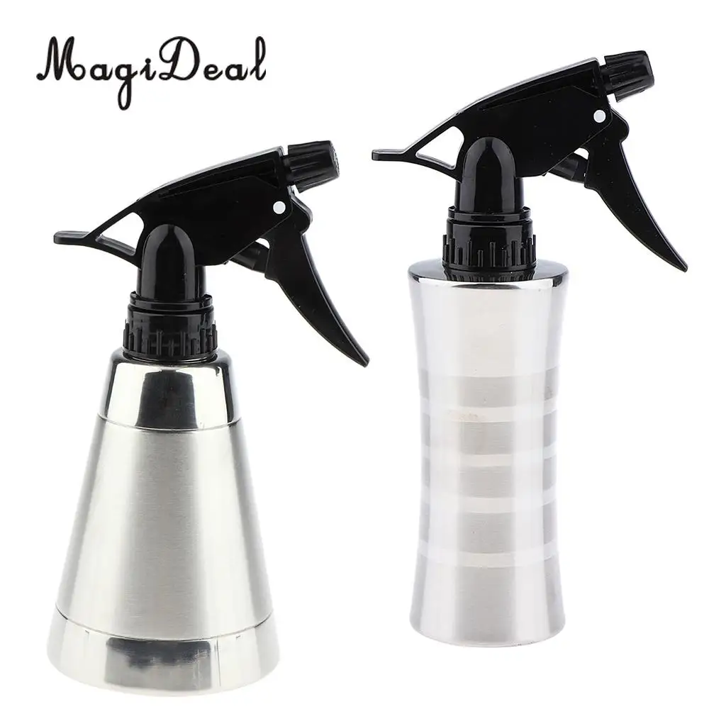 Kesoto 300ml Stainless Steel Empty Fine Mist Trigger Spray Bottle for Hair Salon Hairdressing | Красота и здоровье