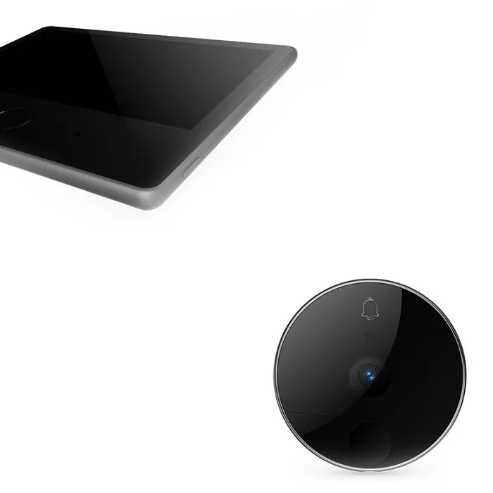 Xiaomi Mijia Luke умный видеодомофон дверной звонок кошачий глаз детектор лица ночное