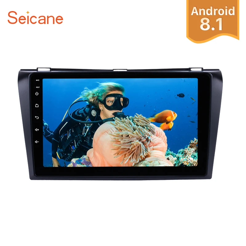 

Seicane Android 8.1 2Din 9" Car DVD Multimedia Player Radio For 2004 2005 2006 2007 2008 2009 Mazda 3 WiFi Head Unit Stereo