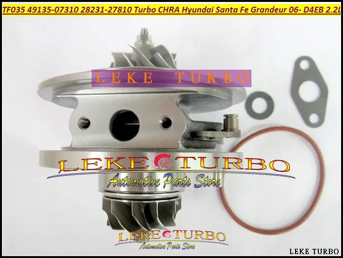 Бесплатная доставка турбокартриджа CHRA для HYUNDAI Santa Fe D4EB 2.2L TF035 49135-07310 28231-27810 49135-07311