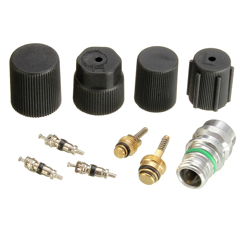 Новый 11 шт. для автомобиля клапан кондиционирования Core A/C система R134a инструмент