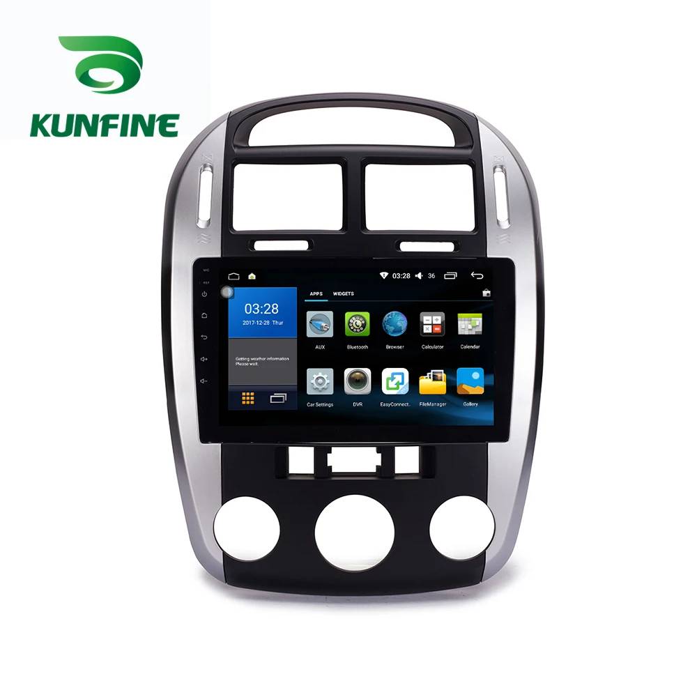Восьмиядерный 1024*600 Android 8 1 автомобильный DVD GPS навигационный плеер Deckless стерео для