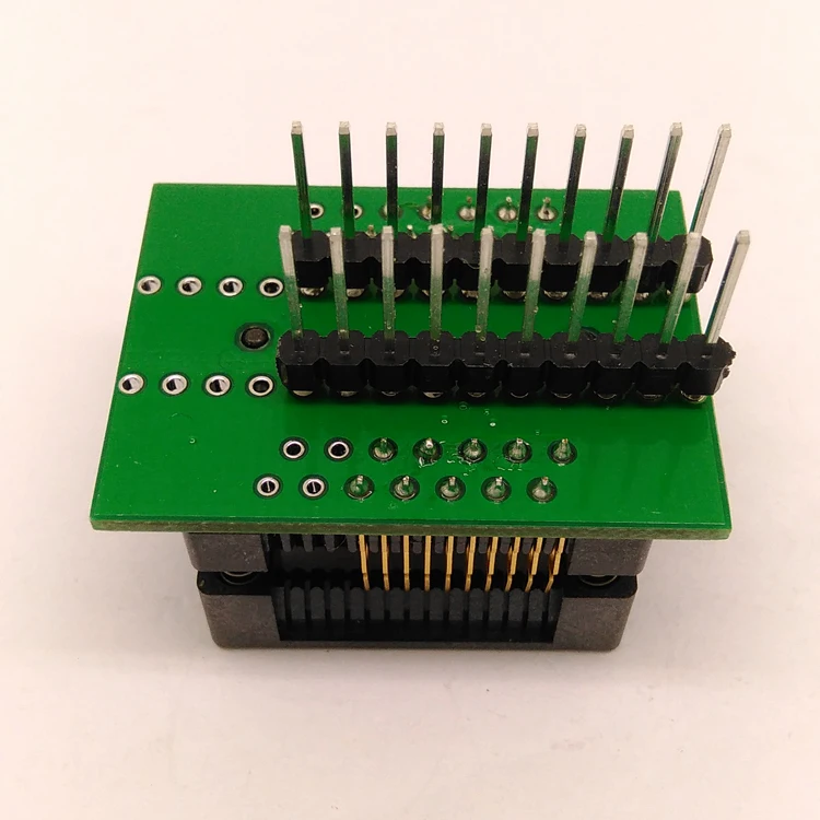 SOP20 SOIC20 SO20 к DIP20 программирующий сокет питч 1 27 мм IC тела Ширина 7 5 300mil Тесты гнездо