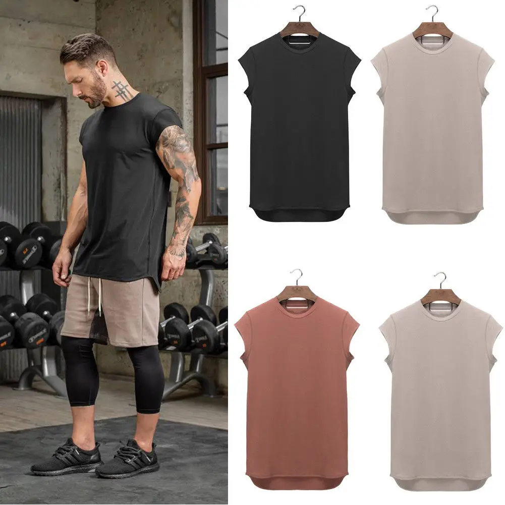 2019 новейшая популярная мужская мышцв Бодибилдинг майка без рукавов для