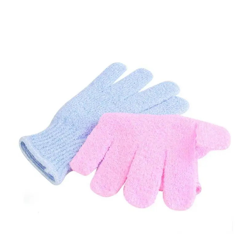 Отшелушивающие перчатки для ванны удобные Цвет ful скруббер GloveWash кожи Spa массаж