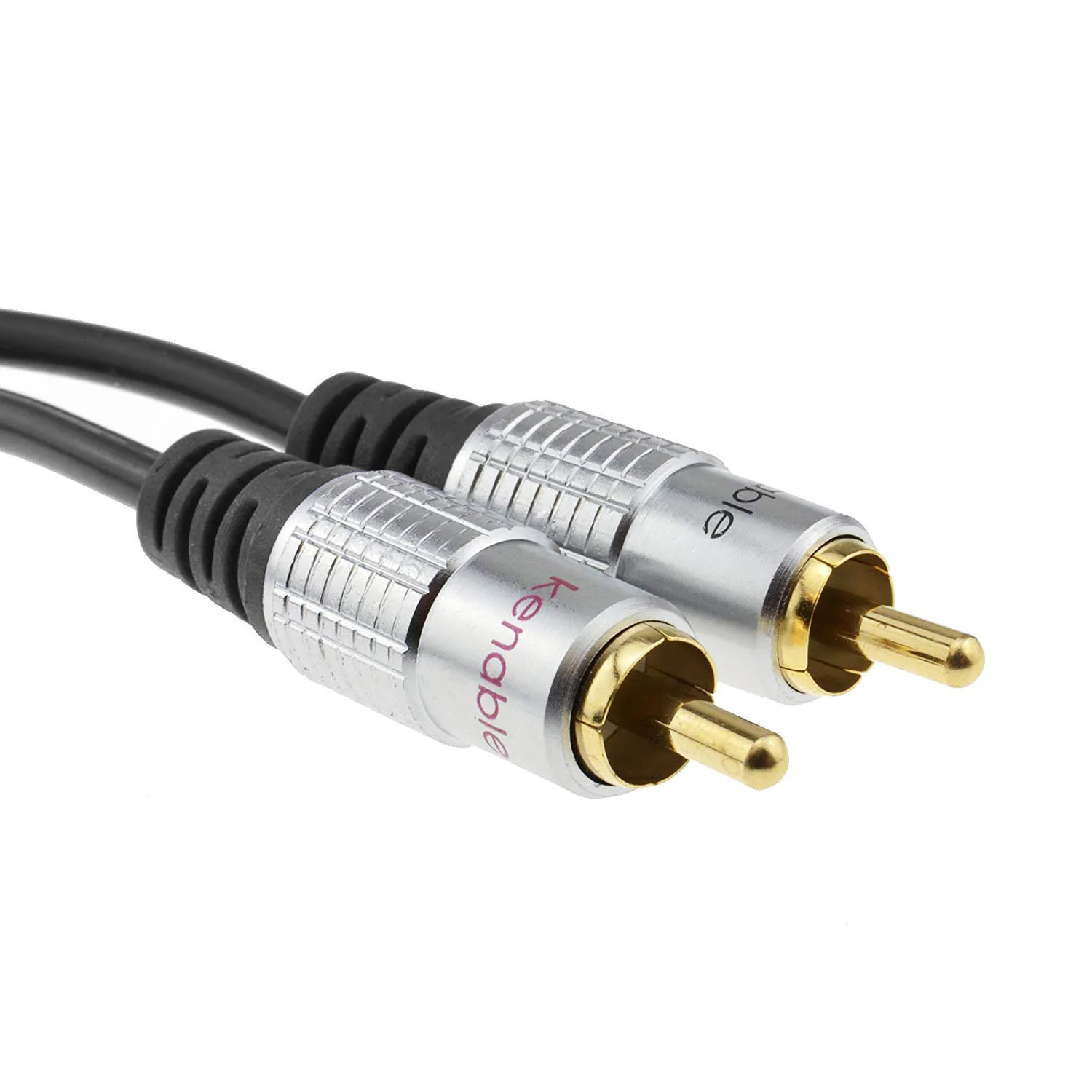 Чистый HQ OFC 3 5 мм Стерео Джек 2 RCA Phono вилки кабель золото м (16 футов)|Кабели USB| |
