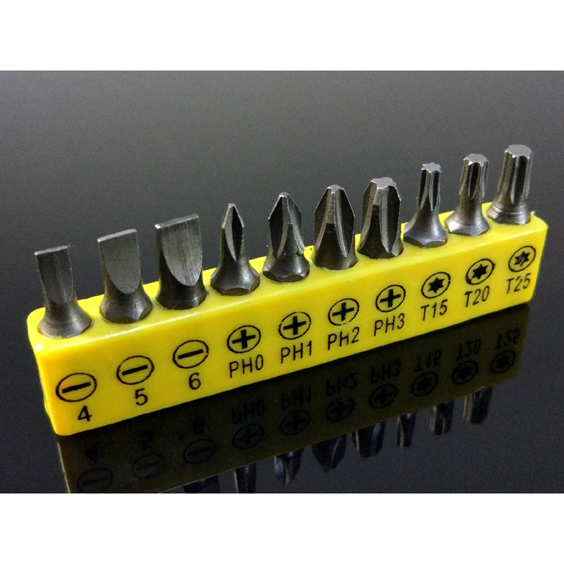 Набор отверток с шестигранным хвостовиком 1/4 '' 10 шт.|Отвертка| |
