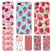 for moto e5 g6 z3 p30 g6 play p30 note g7 g6 g5 plus z4 play case funny strawberry cover coque shell phone case