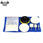 DANIU инструмент для удаления царапин, 8 шт., инструмент для удаления царапин, 70 г, набор для ремонта ветрового стекла, оксид церия, полировка стекла с 3-дюймовым ковриком