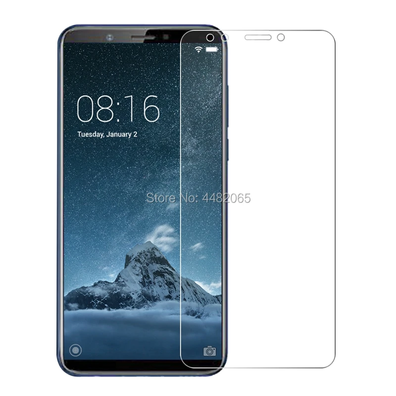 Закаленное стекло 9H для Lenovo K5 Note 2 шт. 2.5D 0 26 мм Передняя Защитная пленка