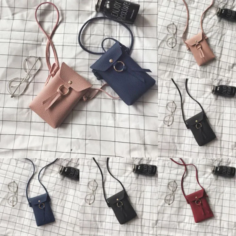Новинка 2019 брендовый Модный женский кожаный кошелек для монет и карт мини сумка