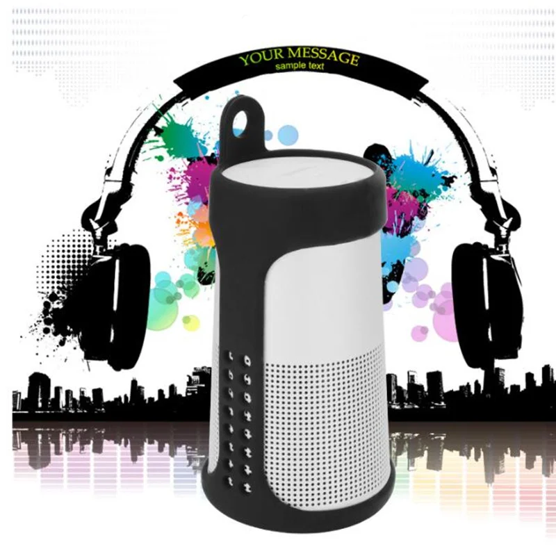 Мягкий силиконовый чехол CLAITE для Bose for Soundlink вращающийся bluetooth динамик