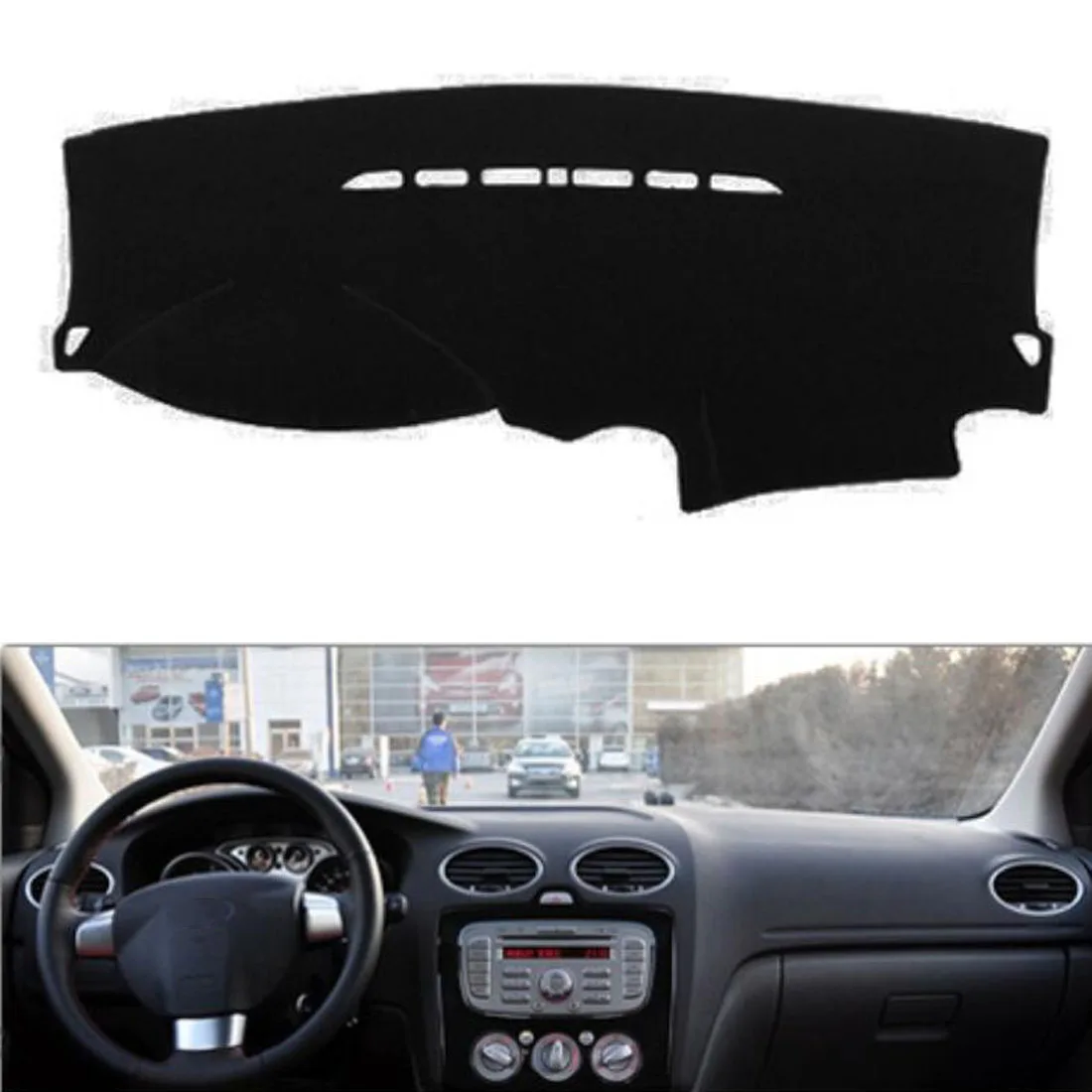 Dongzhen подходит для Ford Focus 2005 до 2011 крышка приборной панели автомобиля Избегайте