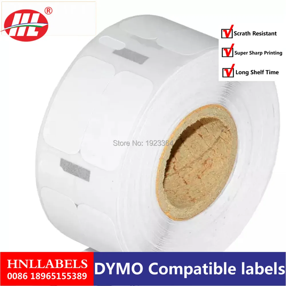 

100X Rolls Compatible 24mm*12mm 1000pcs/roll Printing Labelwriter Labels Dymo 11353