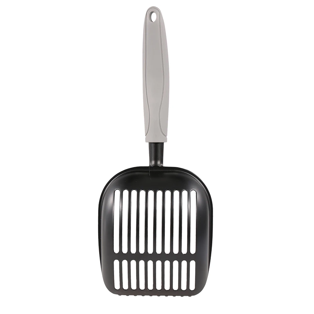 Лопата для уборки кошачьих туалетов из алюминиевого сплава с длинной ручкой