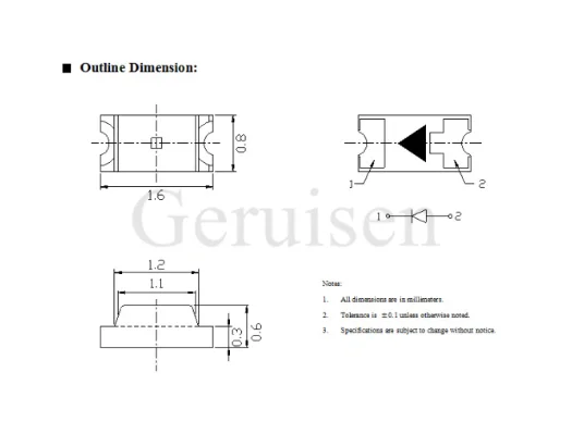 200 шт. ультрафиолетового цвета 0603 SMD SMT супер яркая светодиодная лампа s