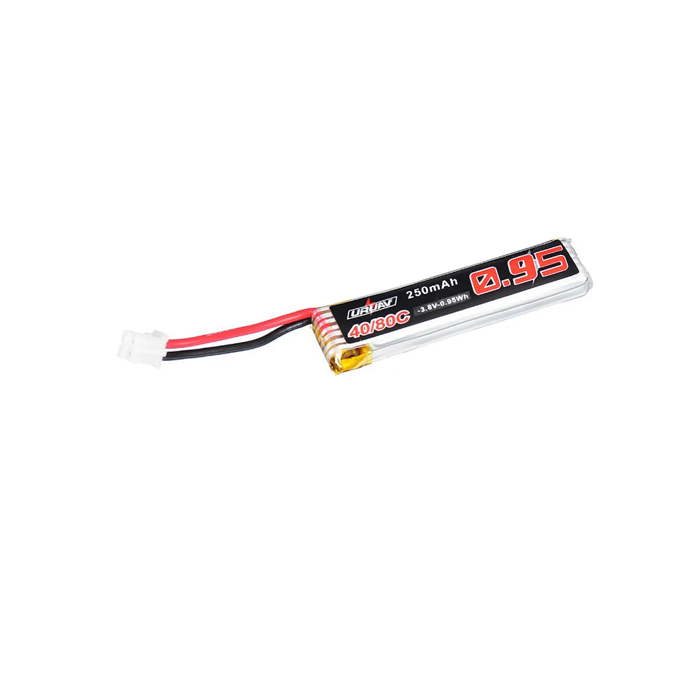 URUAV 3 8 V 250mAh 40C/80C 1S Lipo батарея W/PH2.0 разъем для Happymodel Mobula7 US65 UK65 QX65 Дрон FPV часть |