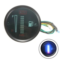 52mm 12v car fuel gauge fuel level meter 10 led indicator light car and motorcycle accessories