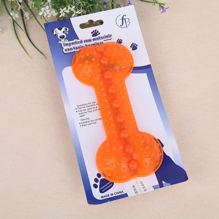 Игрушки для собак протекающие кости Измельчающие зубы жевательные игрушки