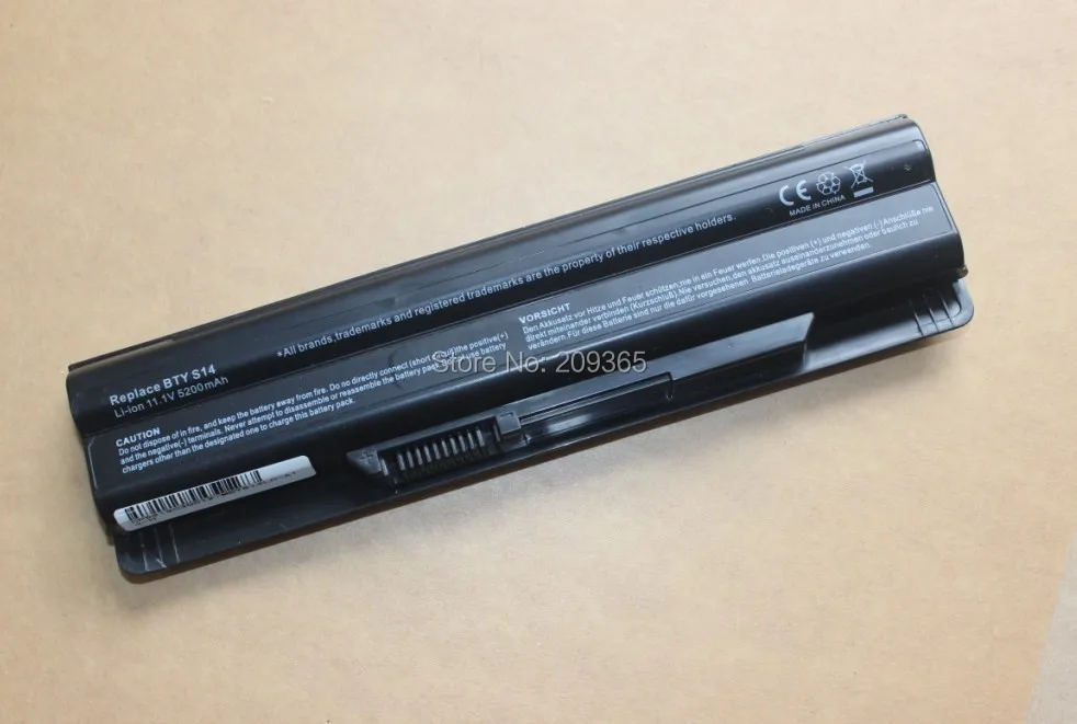 Аккумулятор 4400 мАч для MSI BTY S14 S15 CR650 CX650 FR400 FR600 FR610 FR620 FR700 FX400 FX420 FX600 FX603 FX610 GE70 GE60