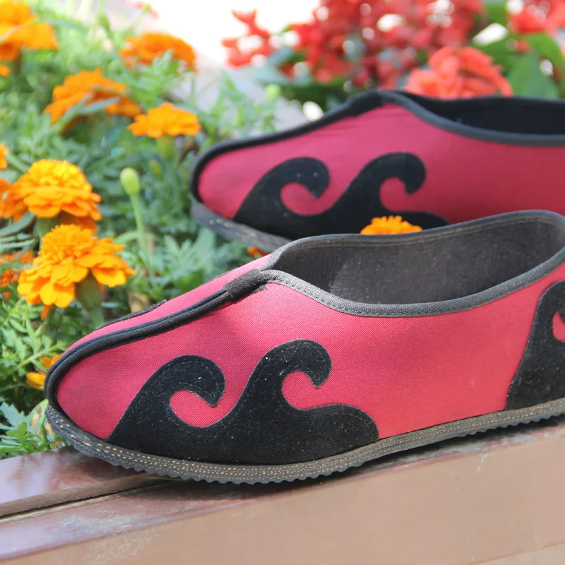 Женская хлопковая дышащая даосская обувь Китайская традиционная Тай Чи кунг фу