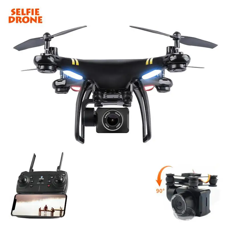 Квадрокоптер LeadingStar GW83 GPS Wi Fi 1080P с камерой HD RC FPV в реальном