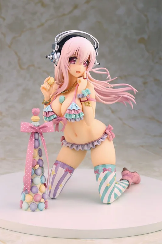 Супер Sonico с башней макарон суперзвуковой купальник бикини из ПВХ сексуальные