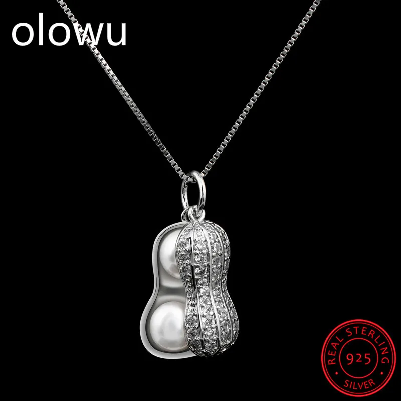 Olowu розовый белый цвет ожерелье из натурального жемчуга роскошный элегантный