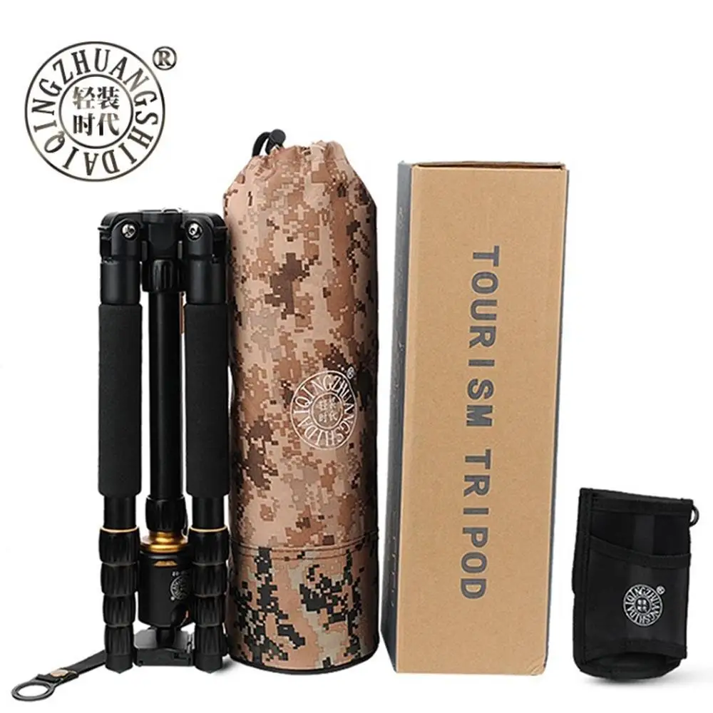 DSLR Beike Alloy Magnesium Professional For Q666 Tripod stand QZSD &amp Portable Ballhead Camera Traveling Monopod Aluminium | Электроника
