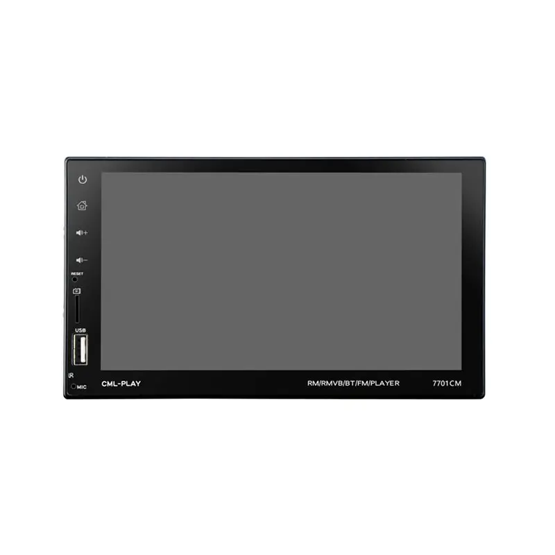 7 inch Autoradio 2 Din Car Radio Coche Recorder 7701Cm Press Screen Audio Bluetooth Usb Rear View Camera Mp5 Multimedia Pl | Автомобили и
