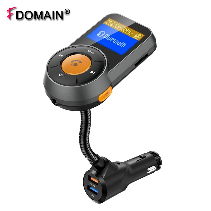 Автомобильное зарядное устройство FDOMAIN QC3.0 комплект громкой связи с Bluetooth