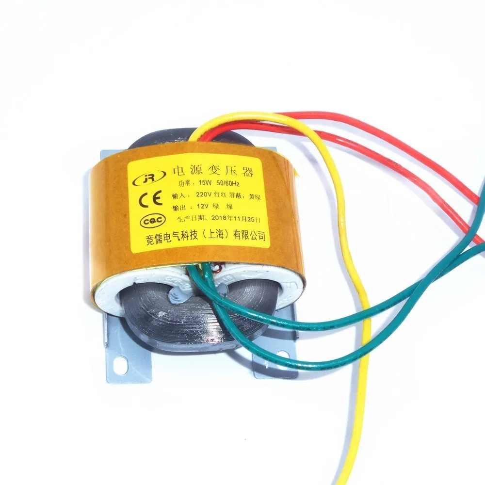 10 Вт-50 Вт аудио трансформатор типа R параметры напряжения Настройка стерео трубки