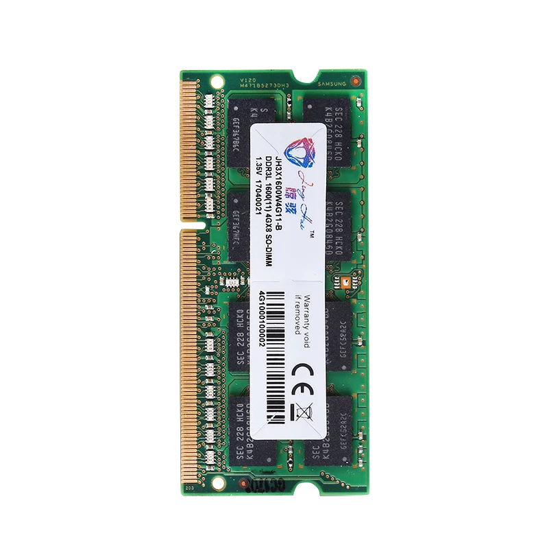 JingHai Thriller оригинальный ноутбук memory stick 4G 1600 DDR3L PC3L 12800S память компьютера 1 35