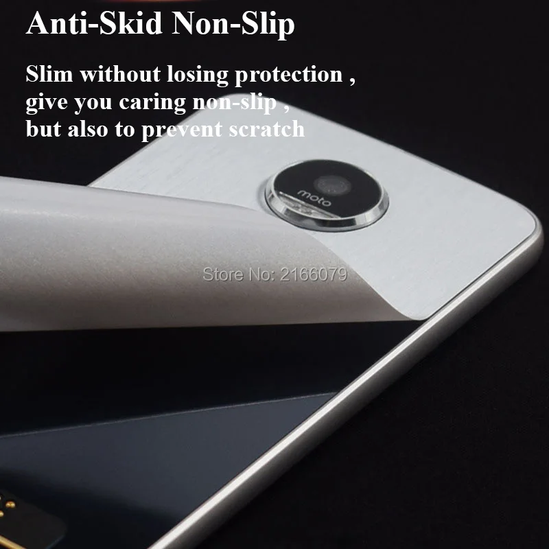 Для Motorola Moto Z/Z Play Droid полное покрытие Задняя матовая металлическая наклейка