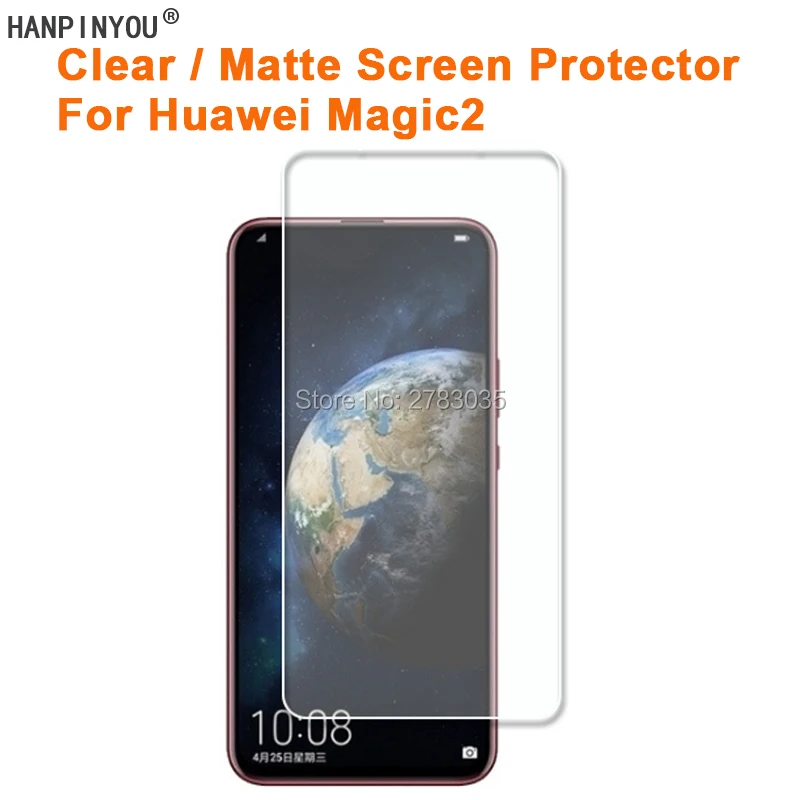 Прозрачная глянцевая/Антибликовая матовая защитная пленка для Huawei Honor Magic 2 6 39