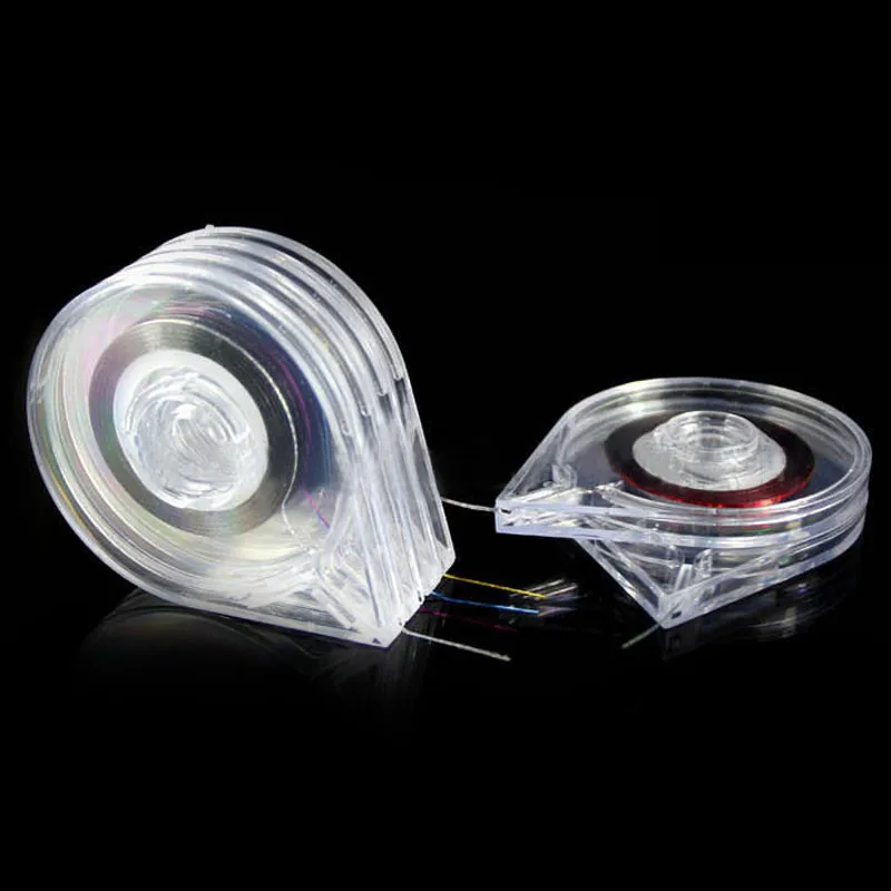 Rakado Nail Art Stickers Roller Box Holder Striping Tape Line Cases Tools Beauty Decorations Take-up Device 6 In 1 | Красота и