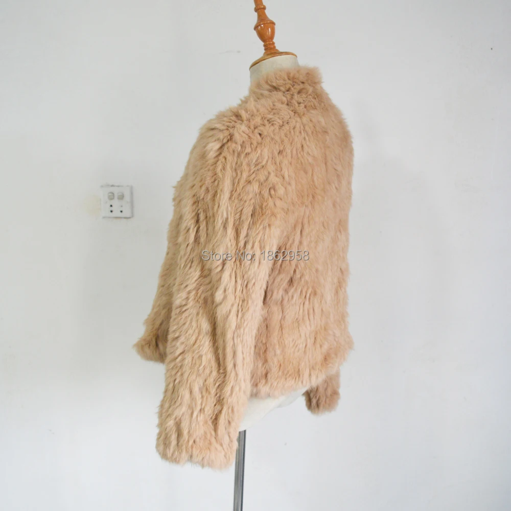 Wholesale Link SJ020 Australia Fashionable Winter Rabbit Top Quality Thick Knit Jacket | Женская одежда