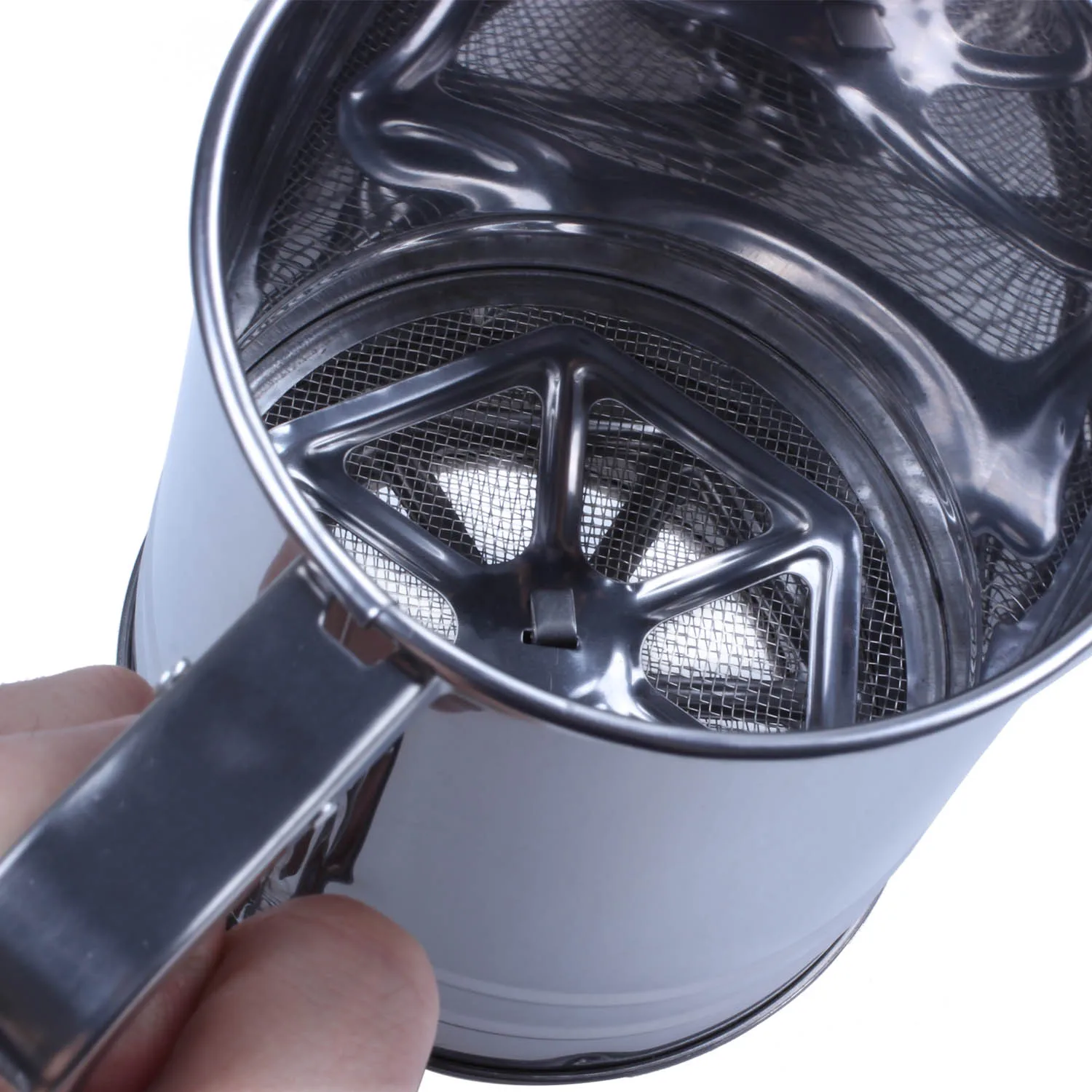 Горячая Распродажа ситечко для муки из нержавеющей стали тип чашки кухонные