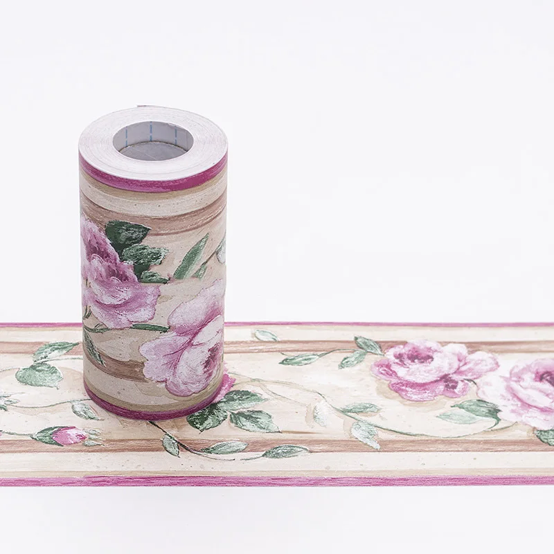 Самоклеящаяся настенная бумага с цветами прочная наклейка декор для спальни