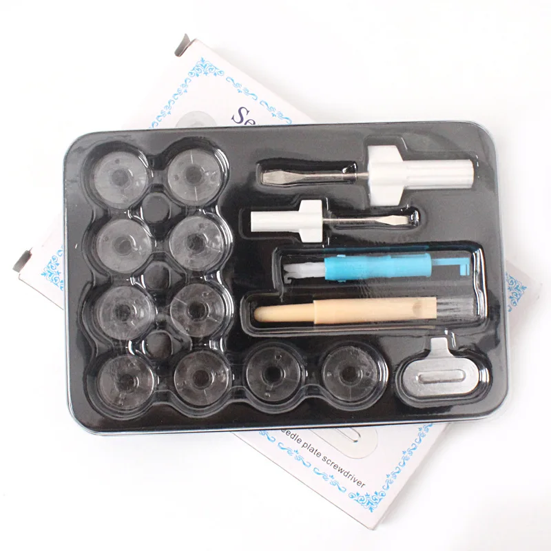 Sewing Set Bobbin Screwdriver Brushing Threading Devicehome Multi-Sewing Function Machine Tool Combination | Дом и сад