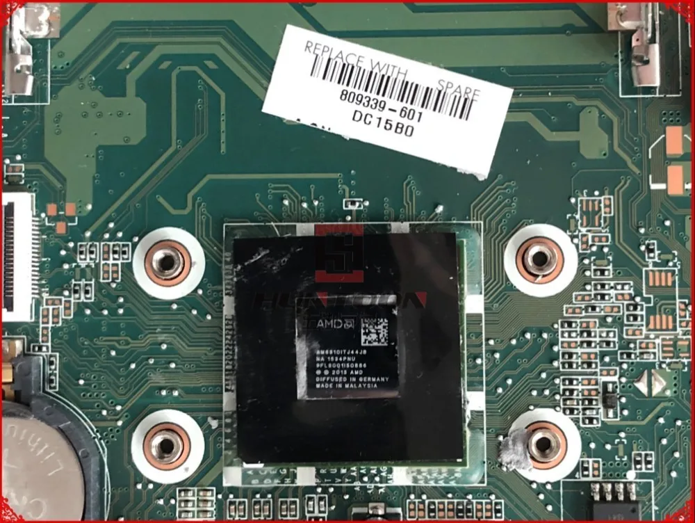 Высокое качество 809339 501 для ноутбука Pavilion 17 G серии Материнская плата 601 DA0X22MB6D0 A6 6310